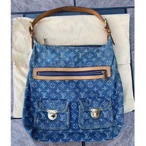 LOUIS VUITTON DENIM BAGGY